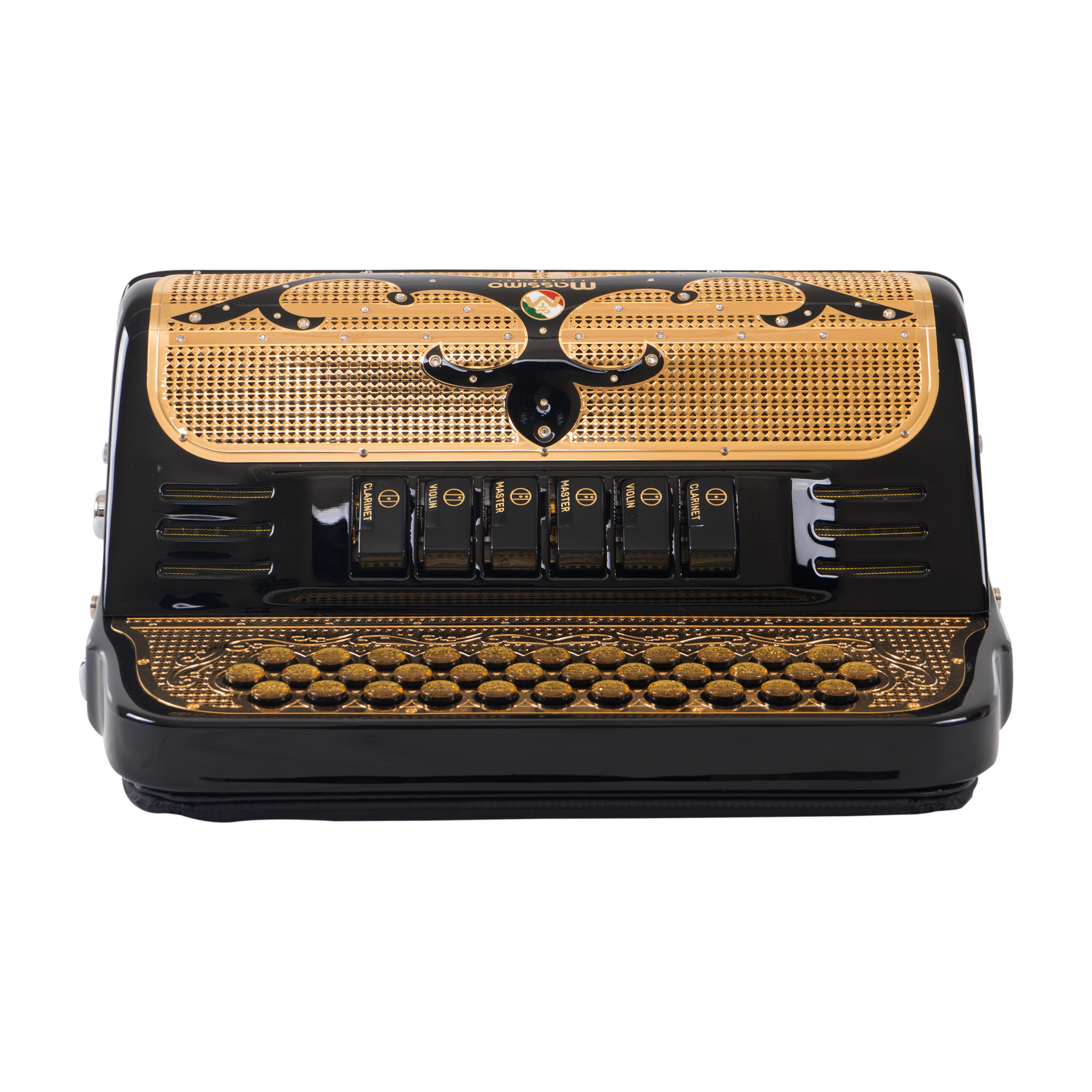 Massimo Supra 6 Switches (FA/MI) / Black with Gold – Massimo