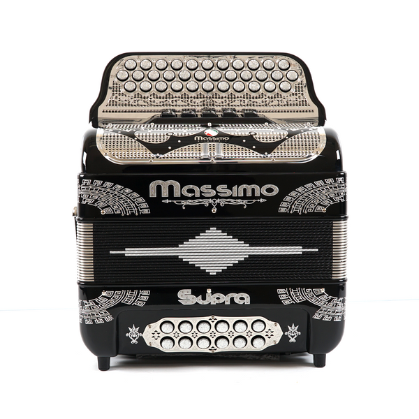 Massimo Ultra Compact 5 Switches Black (Silver details) MI Tone