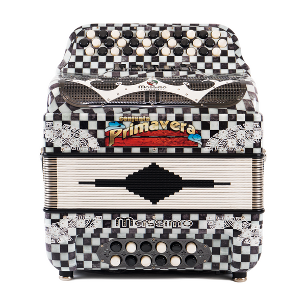 Customized Accordions Conjunto Primavera Black 5 Switches – Massimo ...