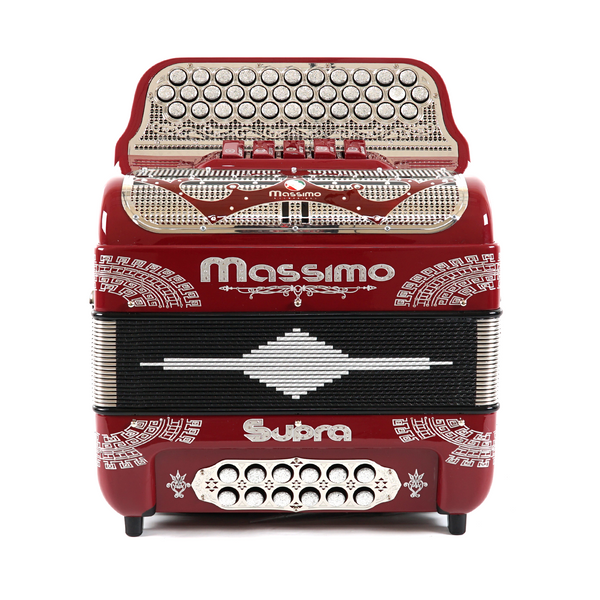 Massimo Ultra Compact 5 Switches Red (White details) F Tone