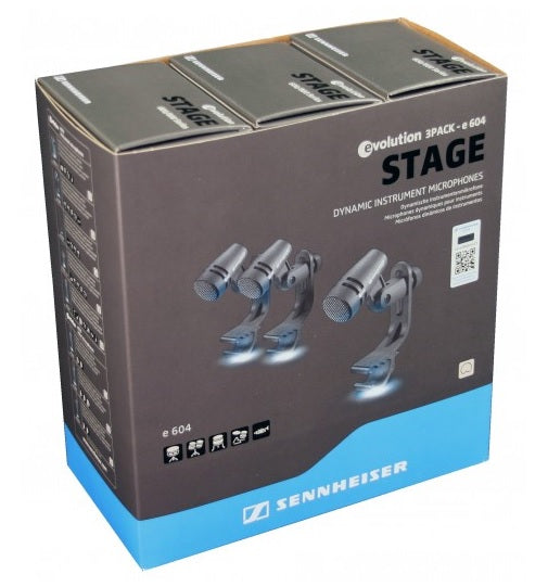 e604 Sennheiser e604 ケース付き Sennheiser e604 3pack – Massimo Accordions