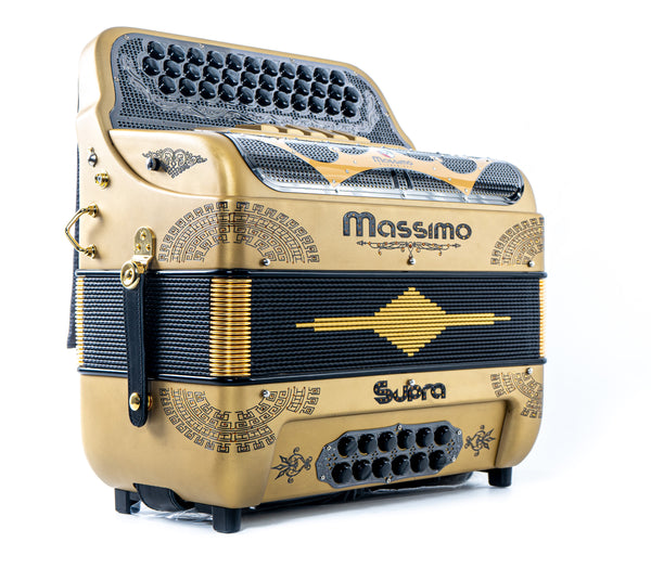 Massimo Supra Matte Gold (Black details) 5 Switches / G Tone